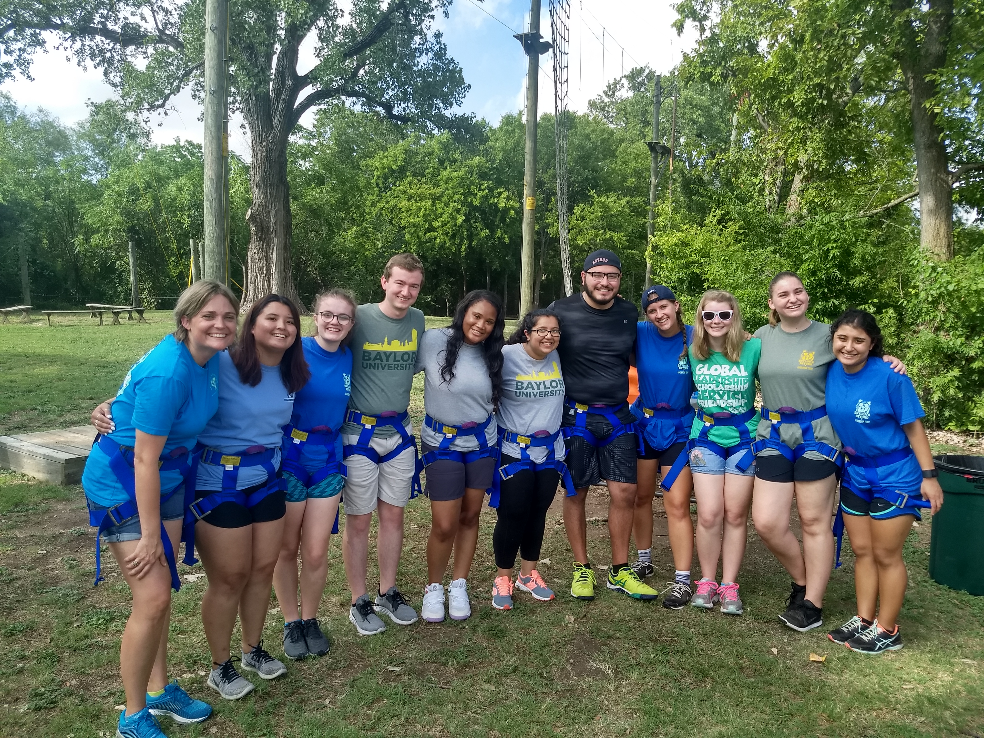 Ropes Course Group Photo
