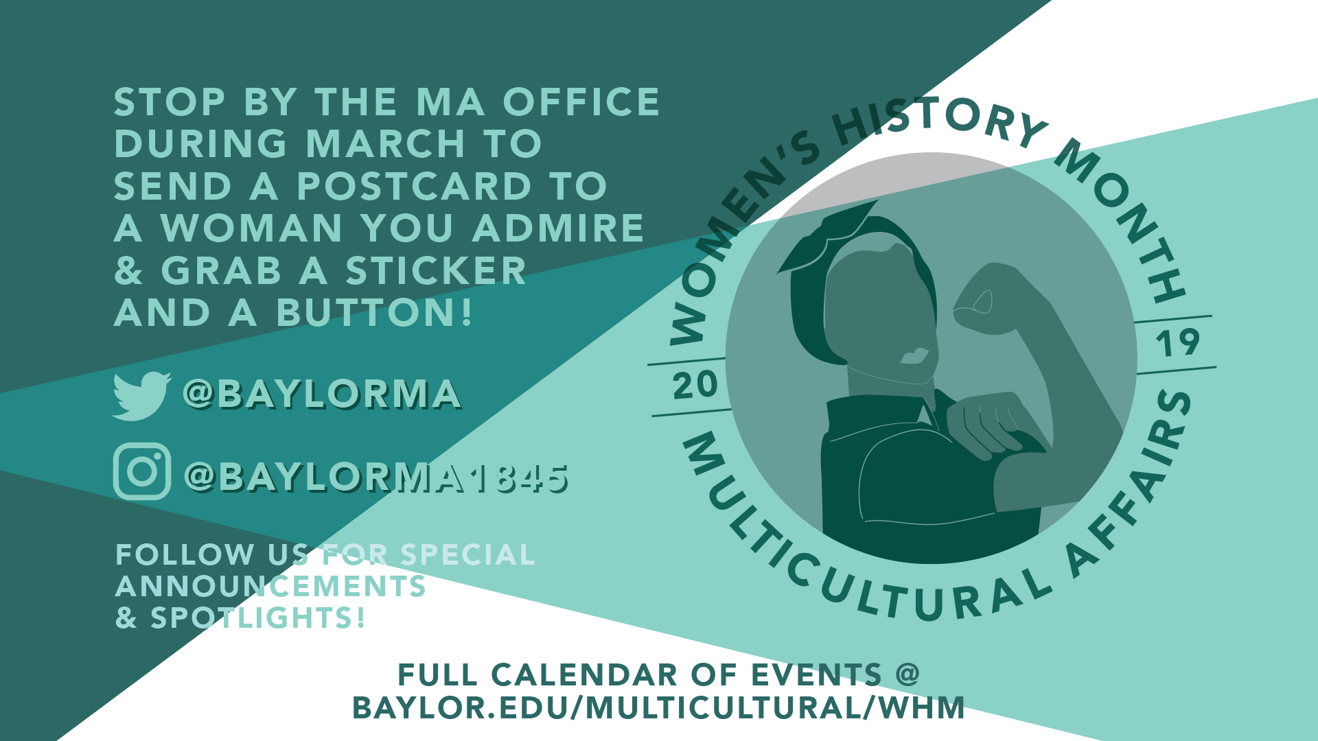 Women S History Month 2019 Diana R Garland School Of Social Work Baylor University