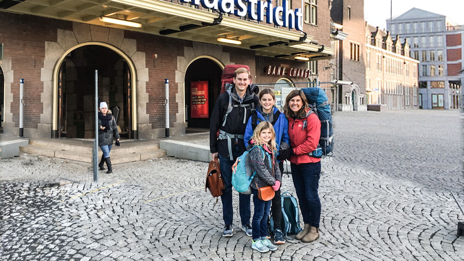 Maastricht, Netherlands, Andy Hogue, MA '05, Honors Program Senior Lecturer, And Tiffany Hogue, BA '95, Clinical Professor of Higher Education and Leadership Policy