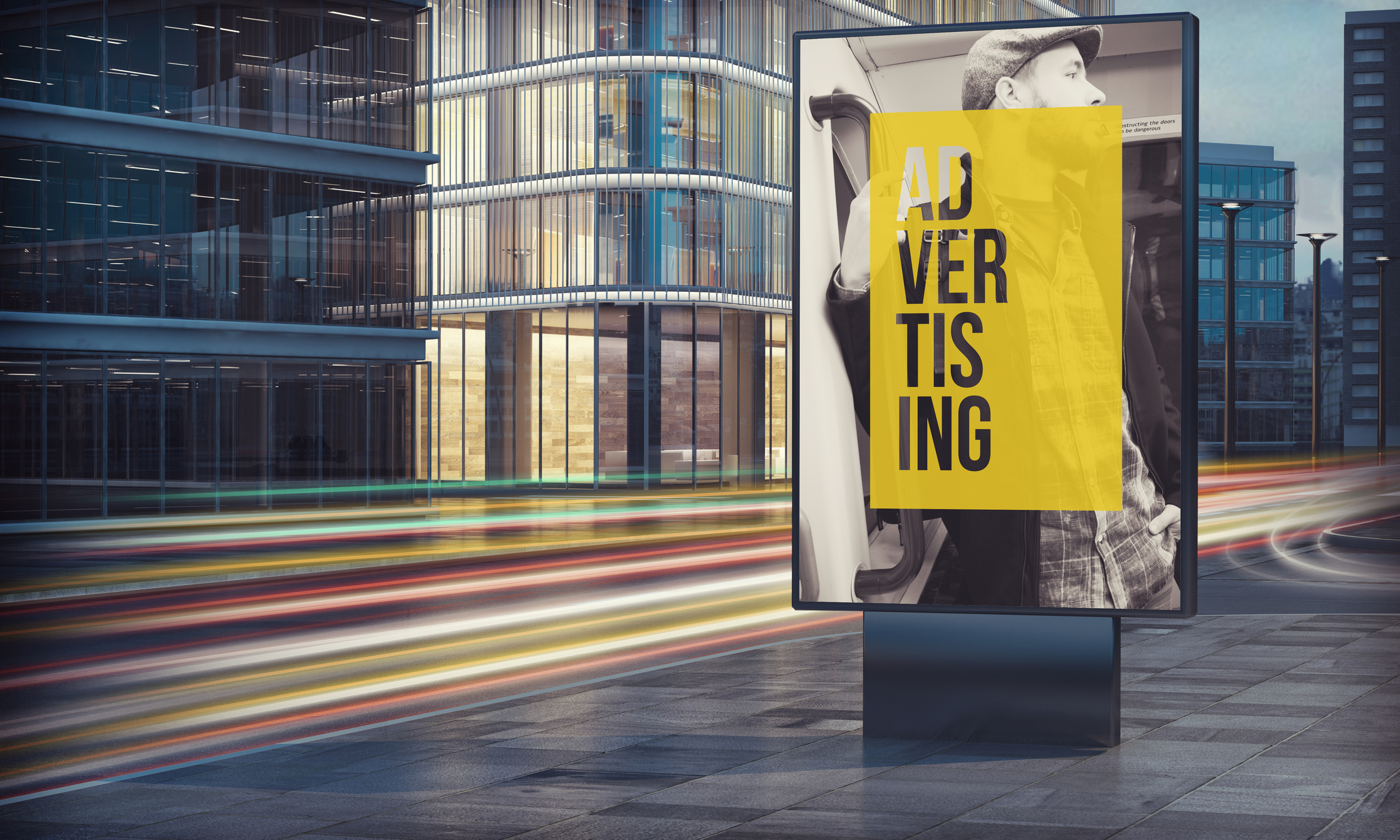 stock photo of advertising