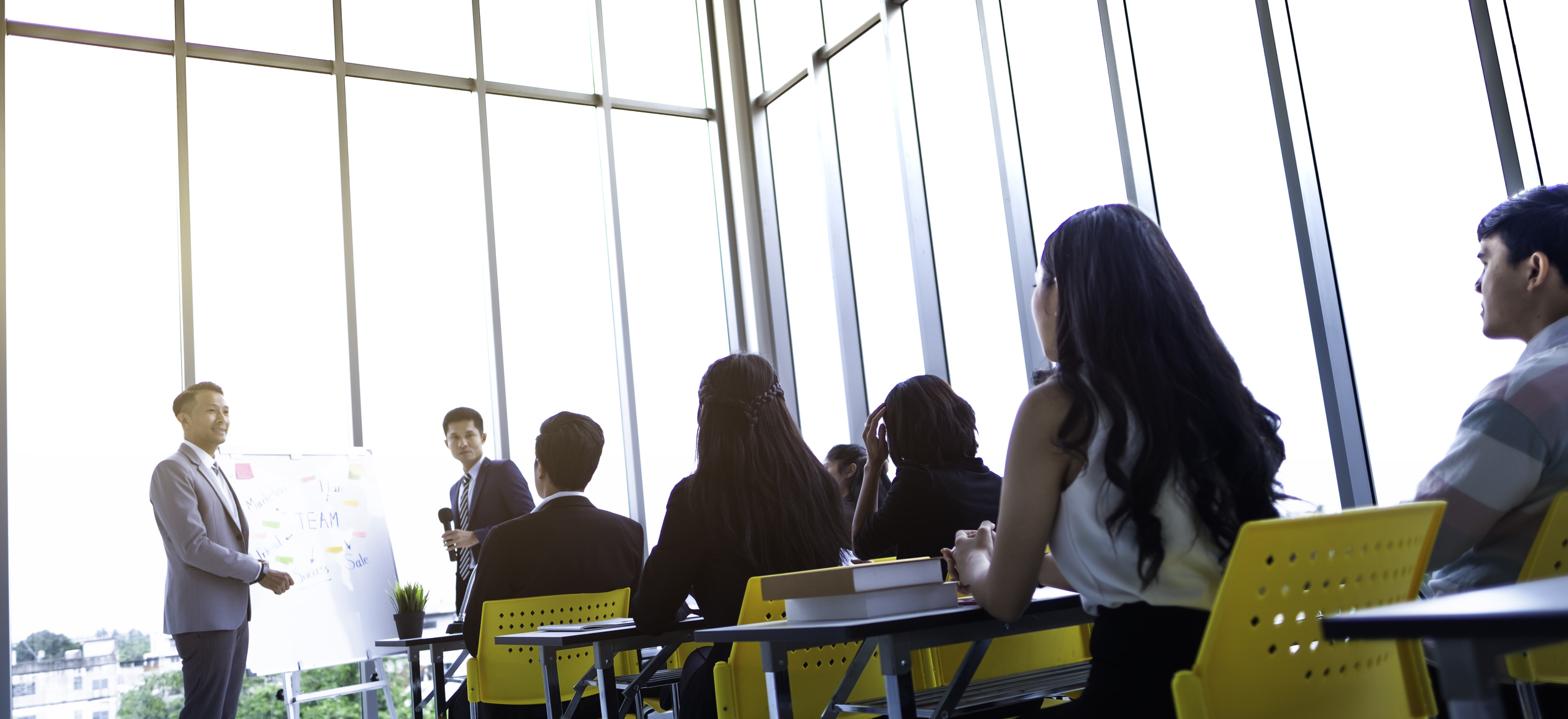 Stock Photo of a business meeting