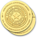 W.R. White Meritorious Achievement Award medal