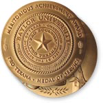 2010 Pro Texana Medal of Service medal