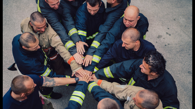 Full-Size Image: firefighters and stress