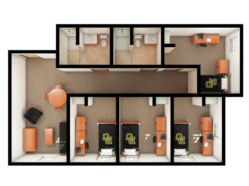 Baylor Collins Dorm Floor Plan | Viewfloor.co