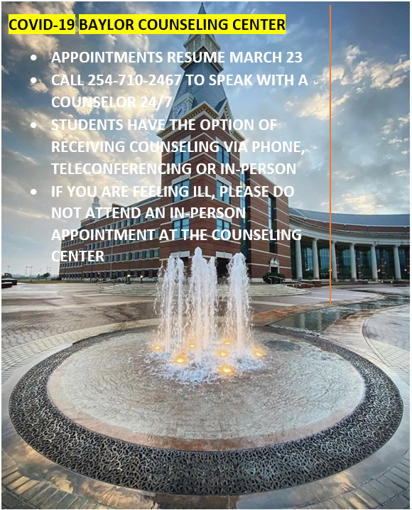 Baylor COVID-19 Counseling Center
