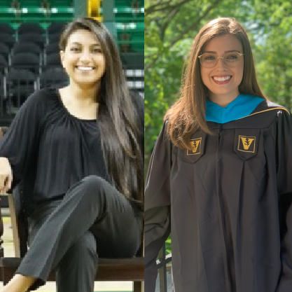 Lindsey Koch and Vanessa Martinez