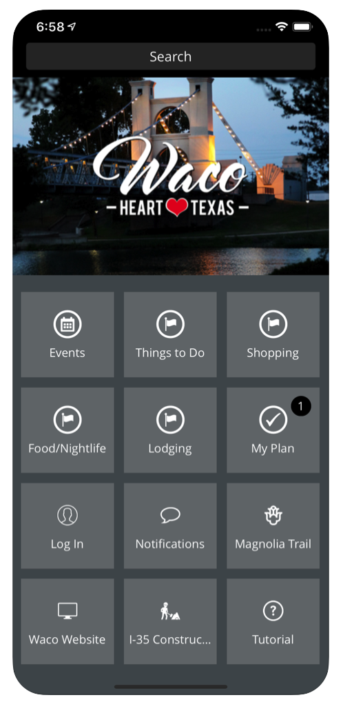 Waco CVB App
