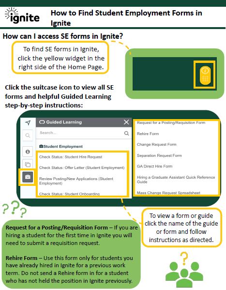 How to View SE Forms in Ignite