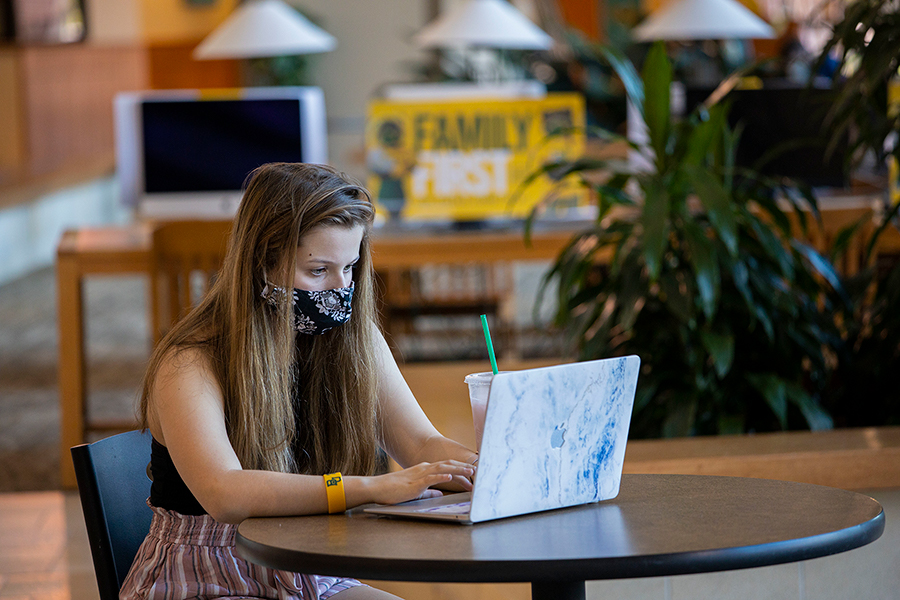 Girl_Mask_Laptop