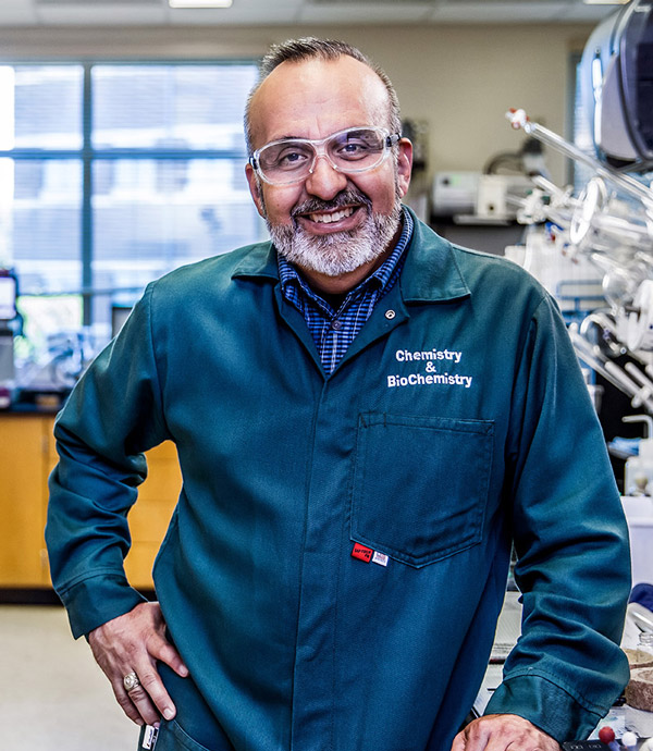 Chemistry professor and cancer researcher Daniel Romo