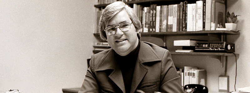 Archival Photo of Founding IOH director Thomas L. Charlton