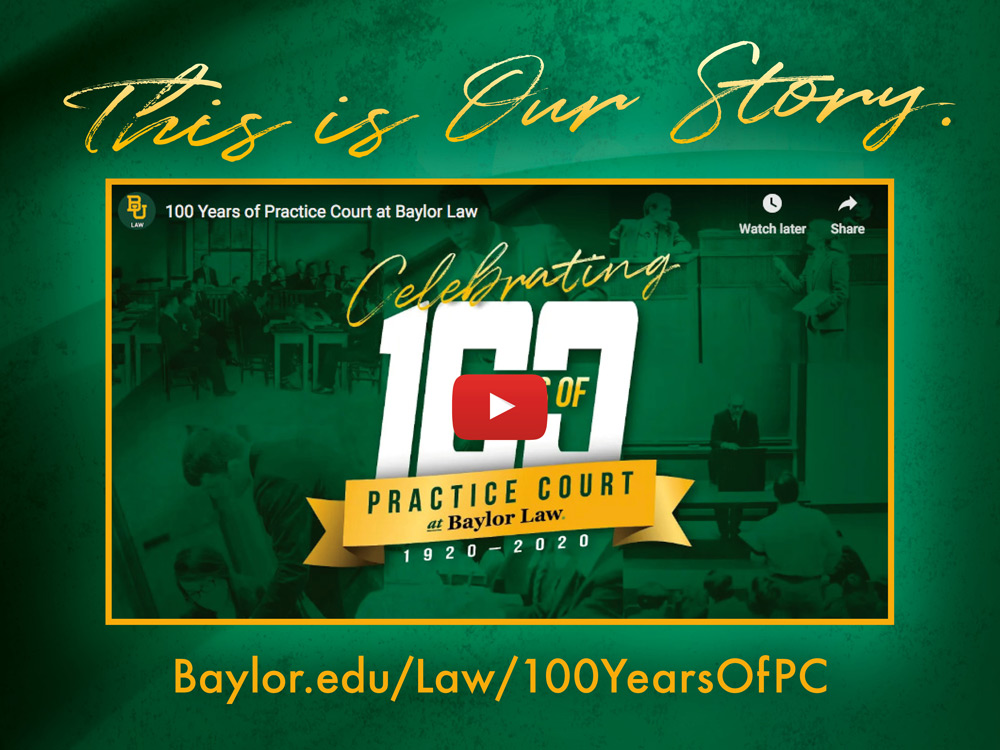 Celebrating 100 Years Of Practice Court