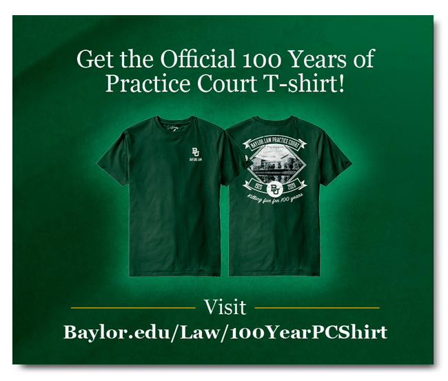 T-shirt of 100 years of practice court celebration