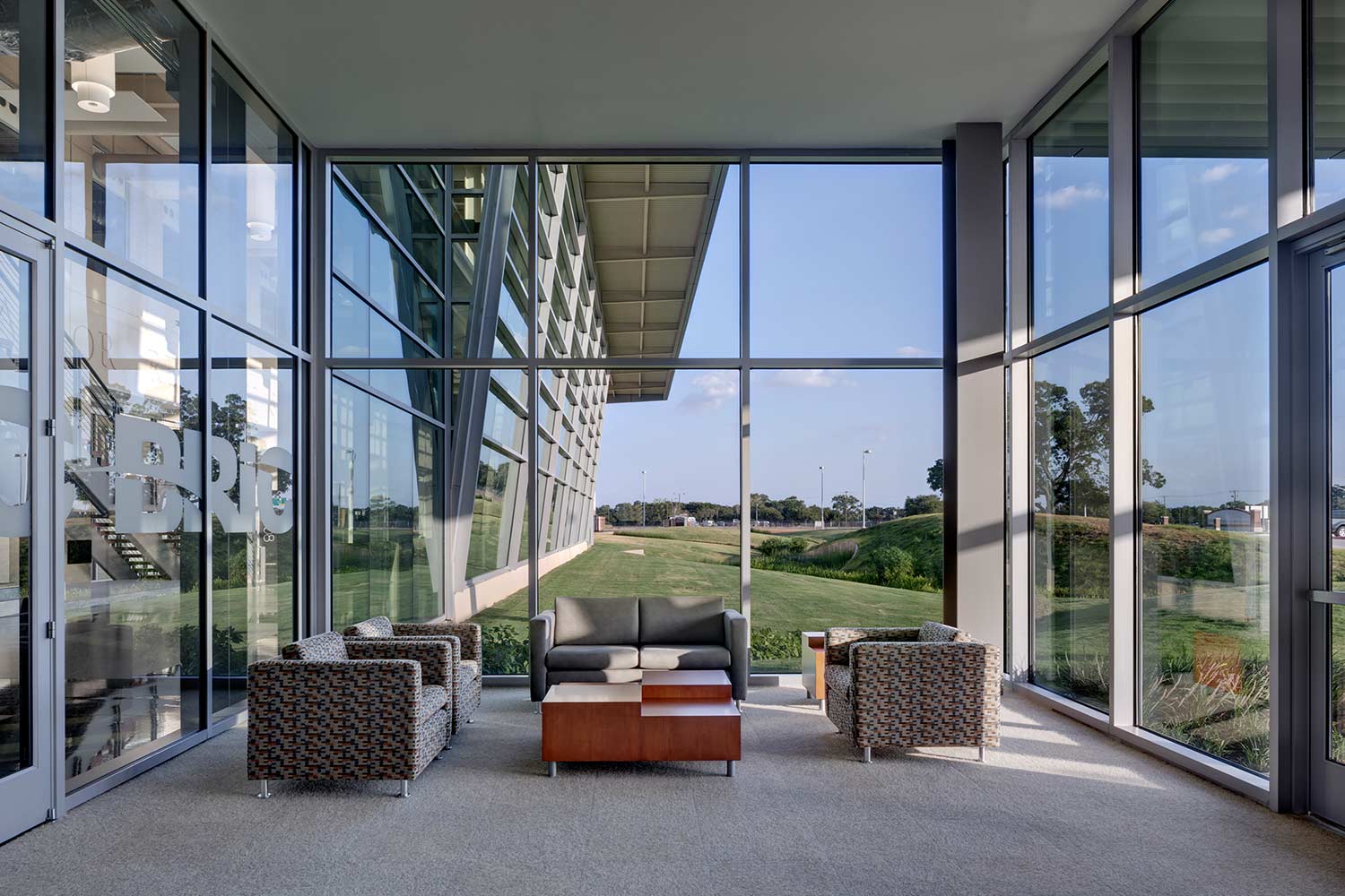 This is the Atrium Seating area... and it's beautiful.