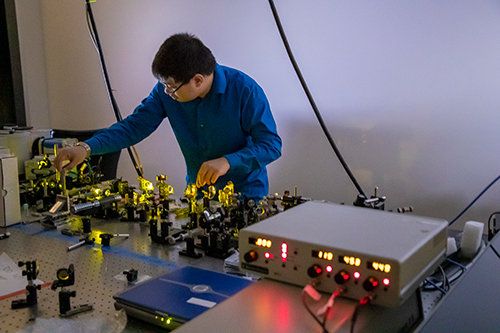 Quantum Optics - Yellow Tube Work