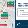 Shift of I-35 Northbound Mainlanes South of Campus Tuesday, March 16