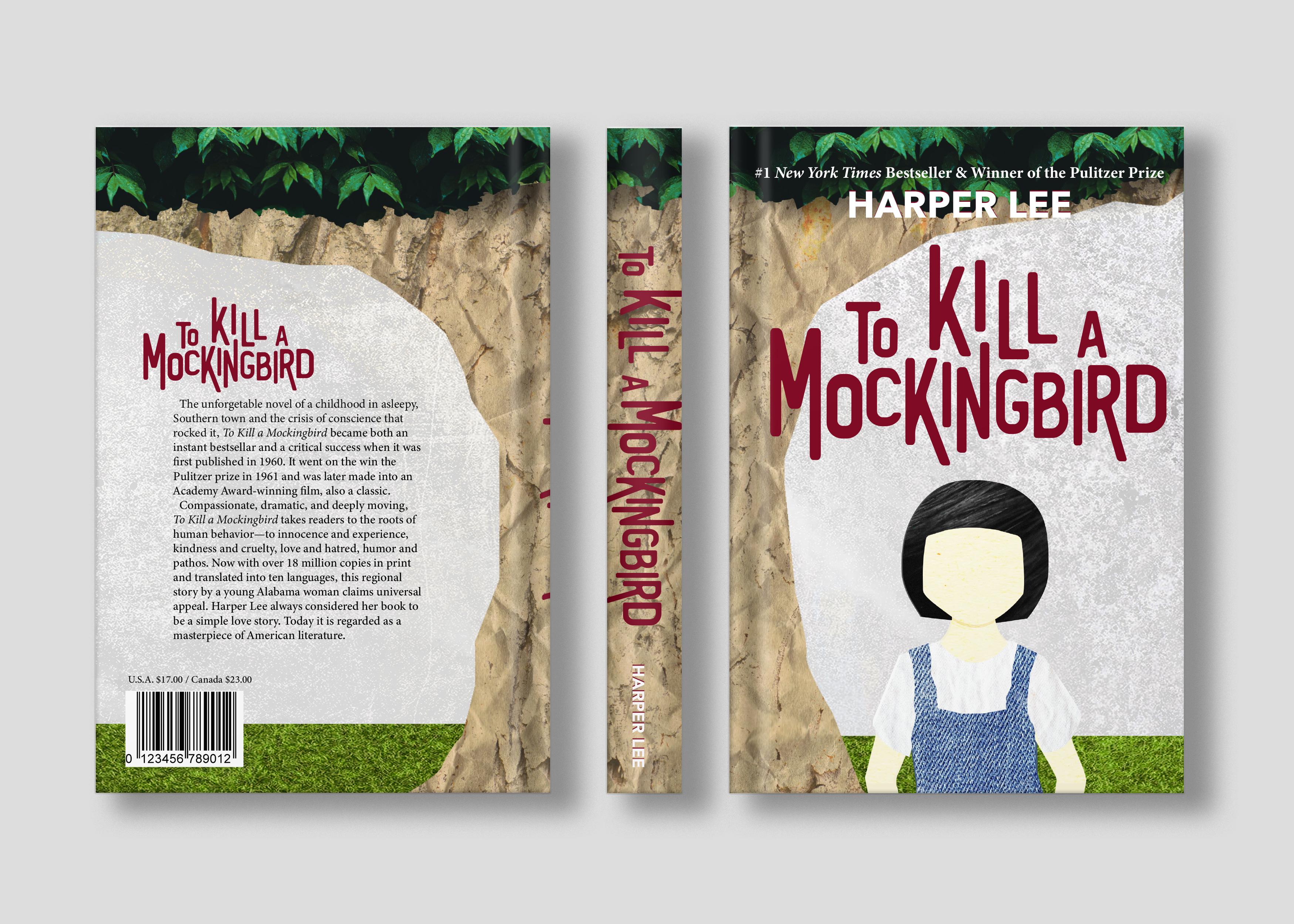 Maggie Lemley,
To Kill a Mockingbird Book Sleeve
Publication, Fall 2018