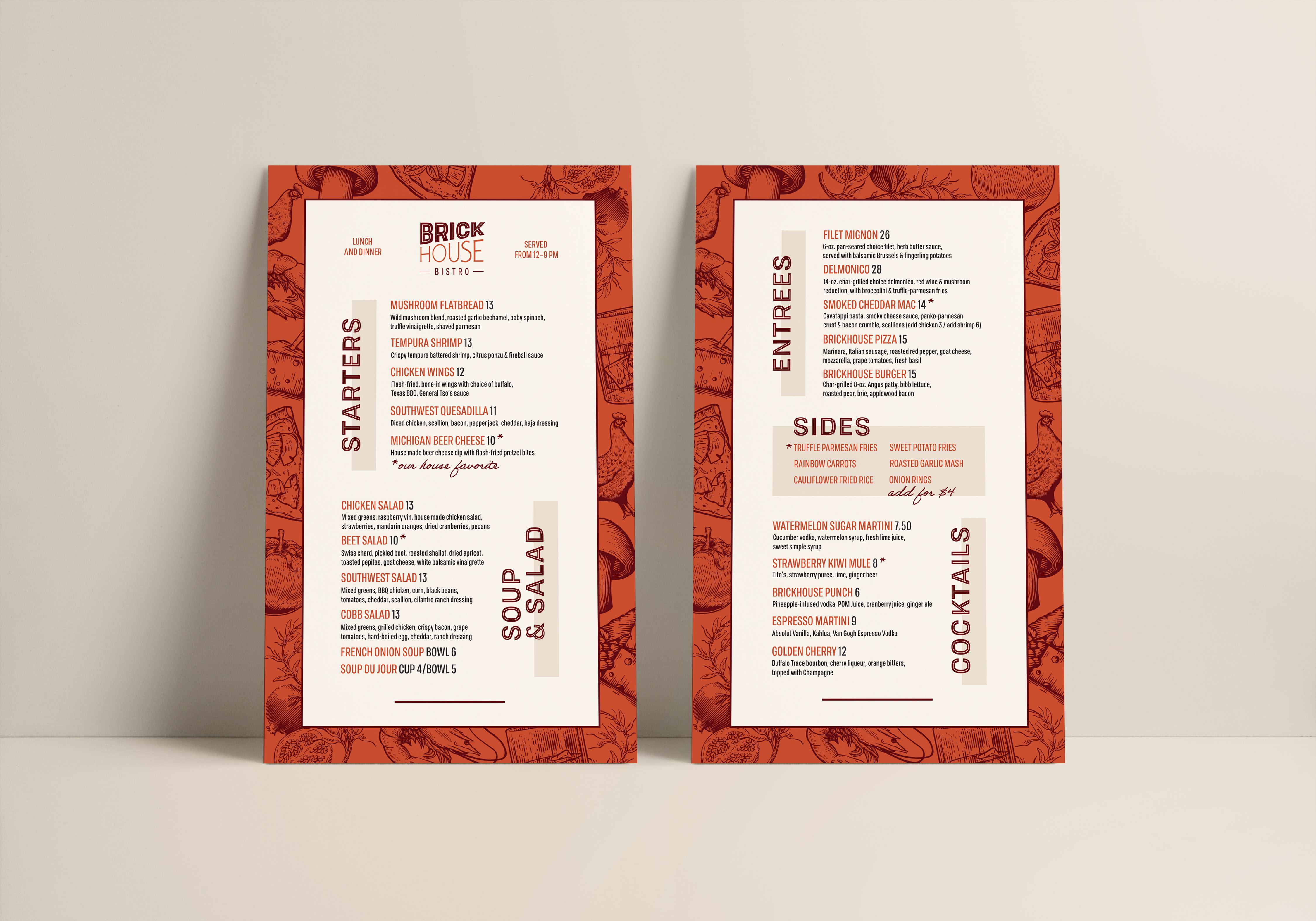 Christina Cardenas,
Brick House Bistro Menu