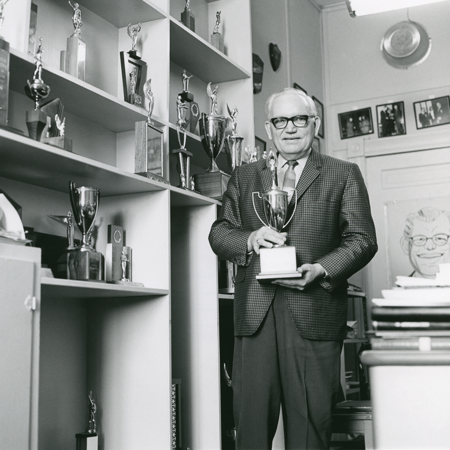 Dr. Glenn R. Capp's leadership from 1934 to 1981 brought Baylor debate to national prominence.