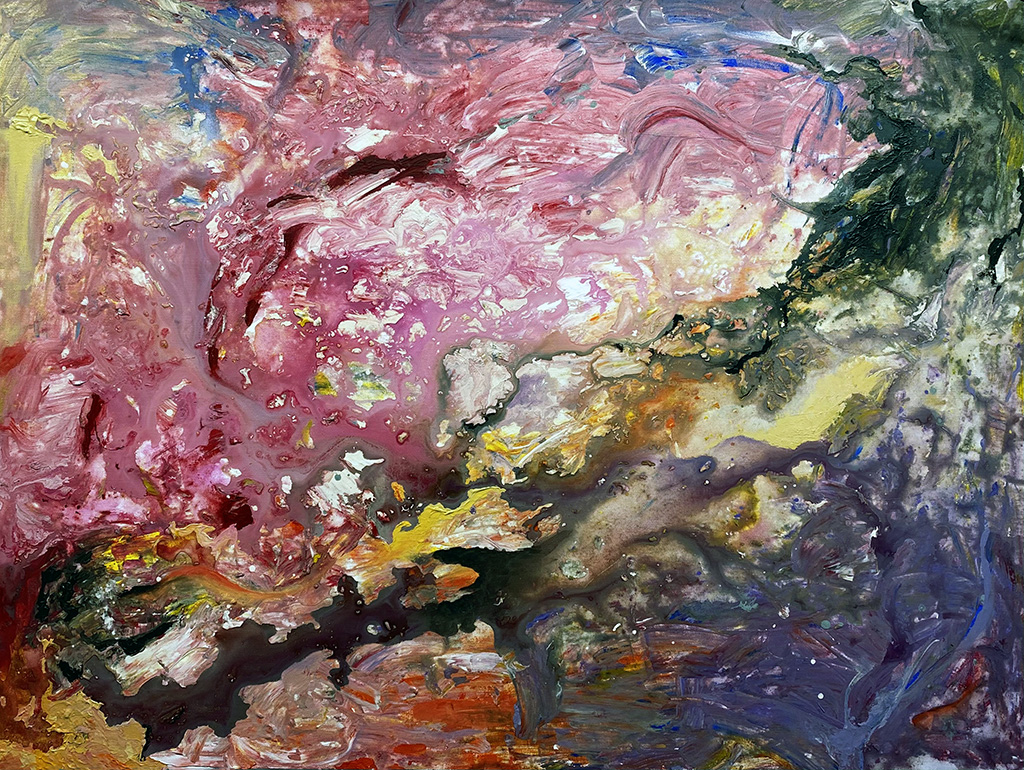 Sarah Willis, Heart Attack, February 2021, Acrylic on Canvas, 30