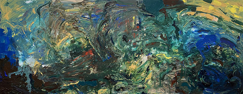 Sarah Willis, Defenceless, March 2021, Acrylic on Canvas, 15