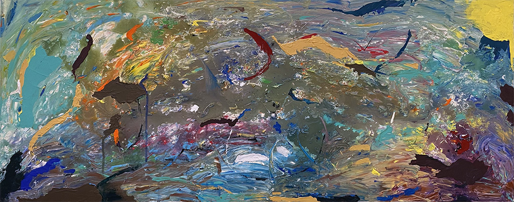 Sarah Willis, Fearless, March 2021, Acrylic on Canvas, 15