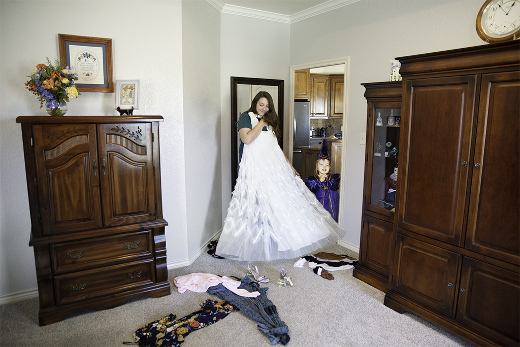 Samantha Raleigh, Samantha Playing Dress Up, Archival Inkjet Print, April 2021, 24 x 26