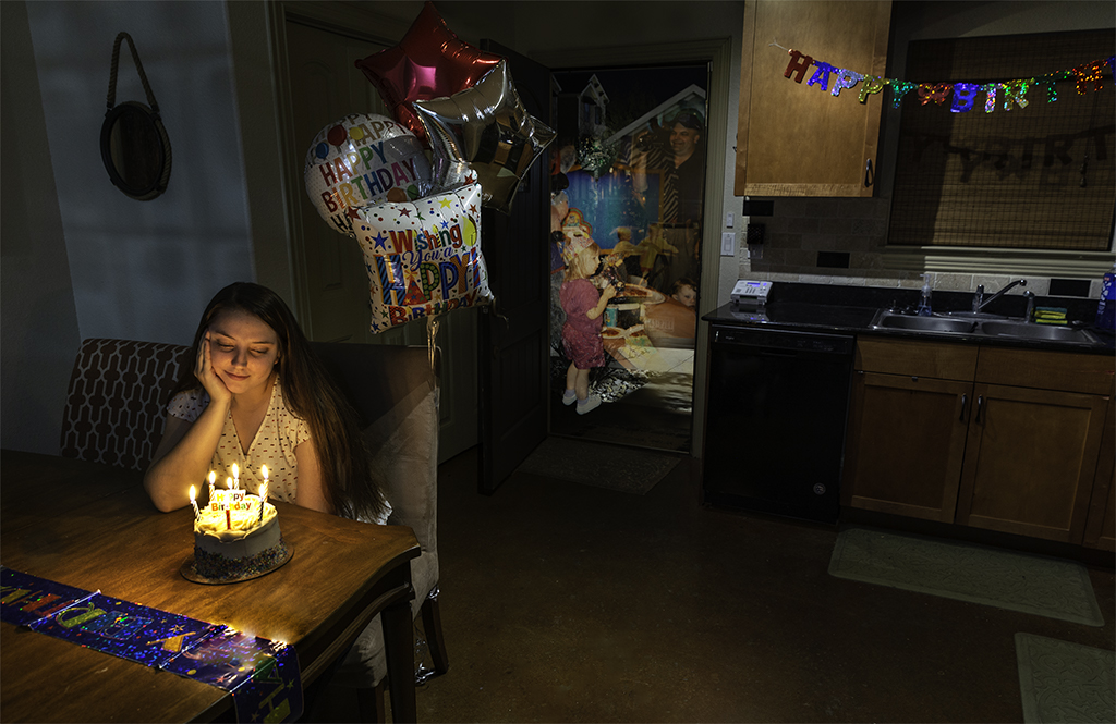 Samantha Raleigh, Happy Birthday Samantha, Archival Inkjet Print, April 2021, 24 x 26