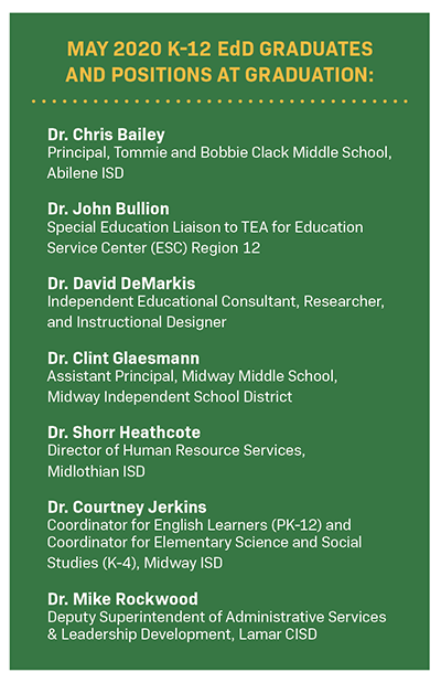 K-12 Graduate List
