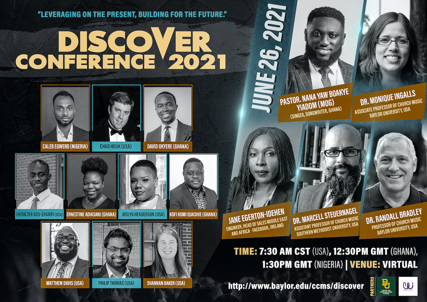 Collage of Discover Conference