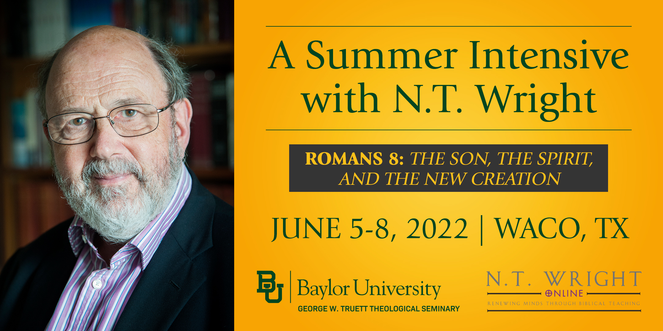 Summer Intensive with N.T. Wright