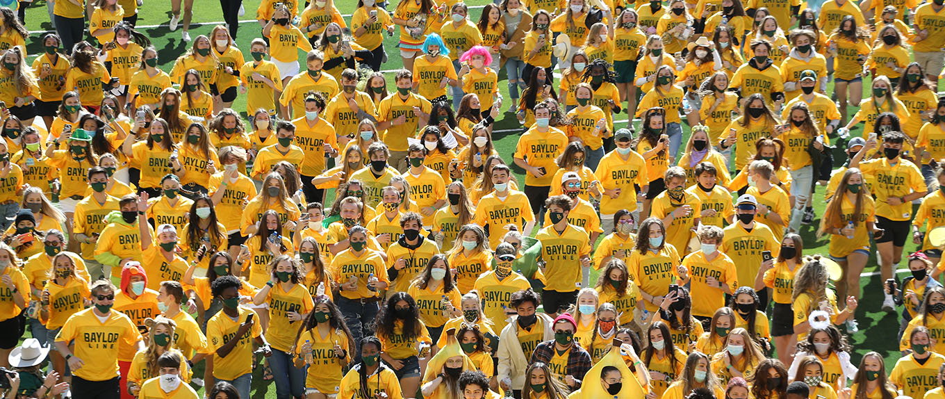 Baylor Line Student Gameday Baylor University