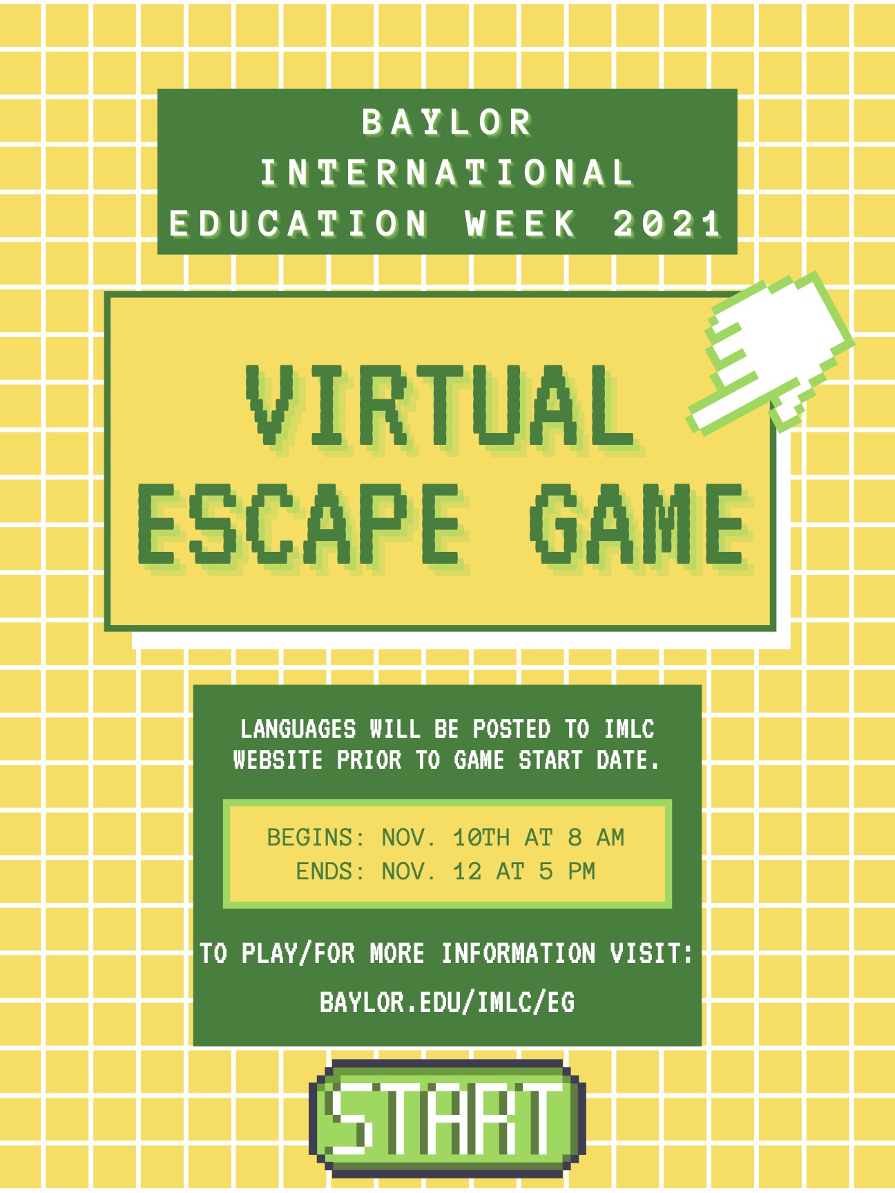 Virtual Escape Game Home Screen