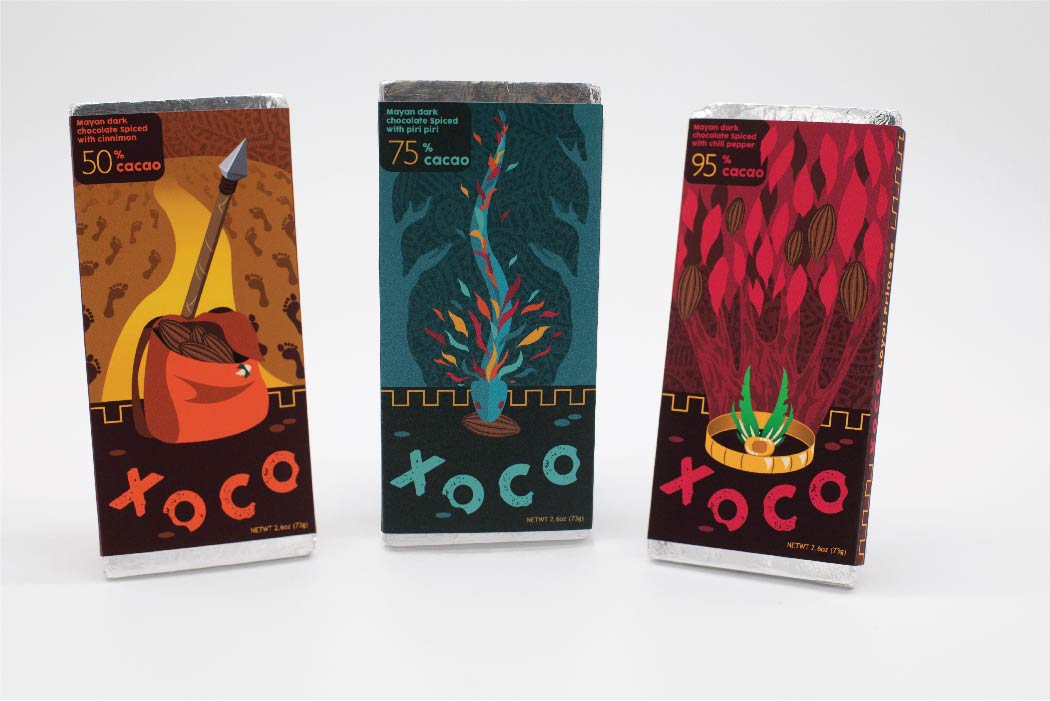 Taylor Fay Sanchez, Xoco Chocolate Bar, Digital Media, 2020, 6in. x 7.5in.