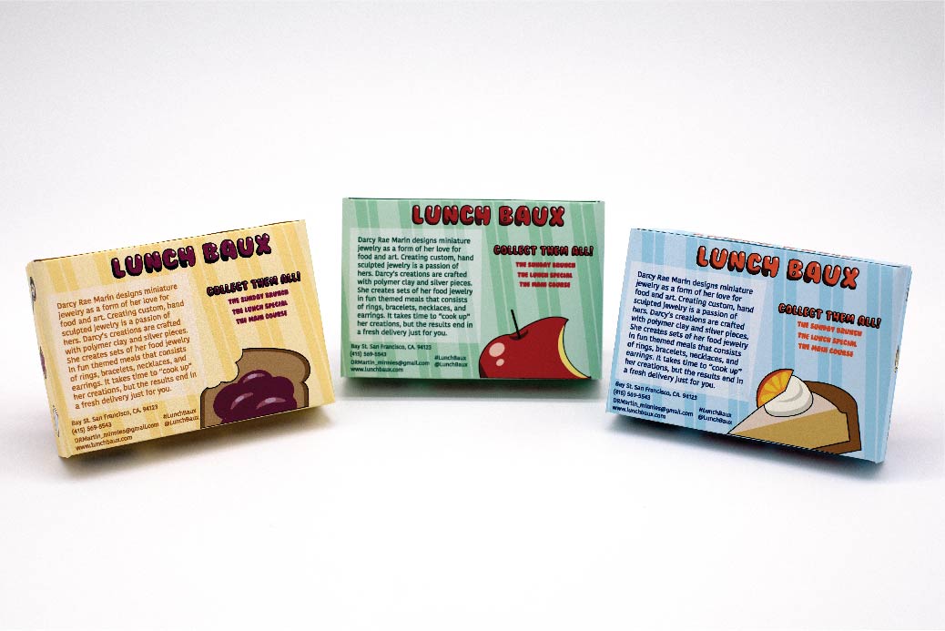 Taylor Fay Sanchez, Lunch Baux Packing Design Back View, Digital Media, 2020, 10.75in. x 10.75in.
