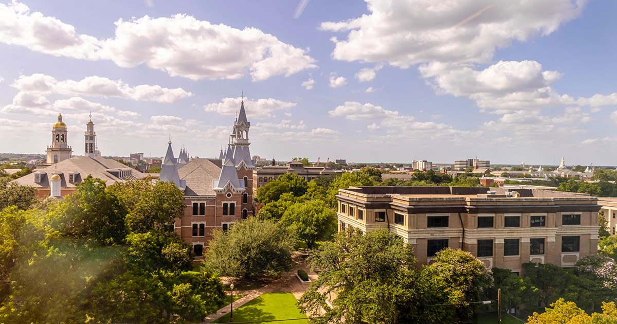 baylor university schedule a tour