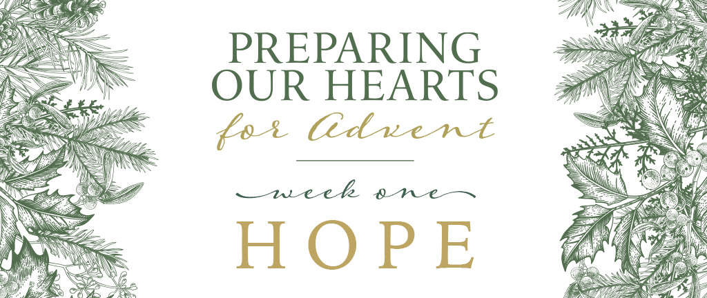 Celebrating Advent Hope graphic.