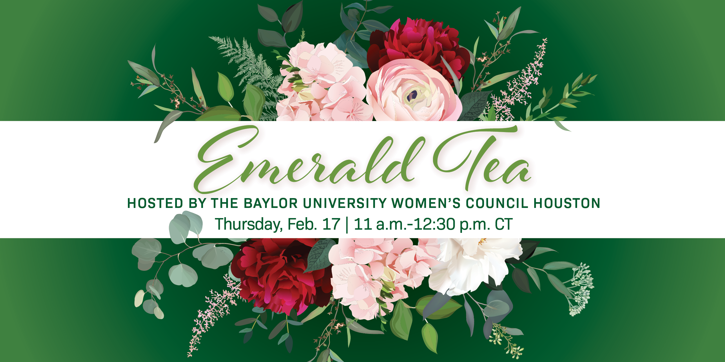 Emerald Tea, Hosted by Baylor University Women's Council Houston