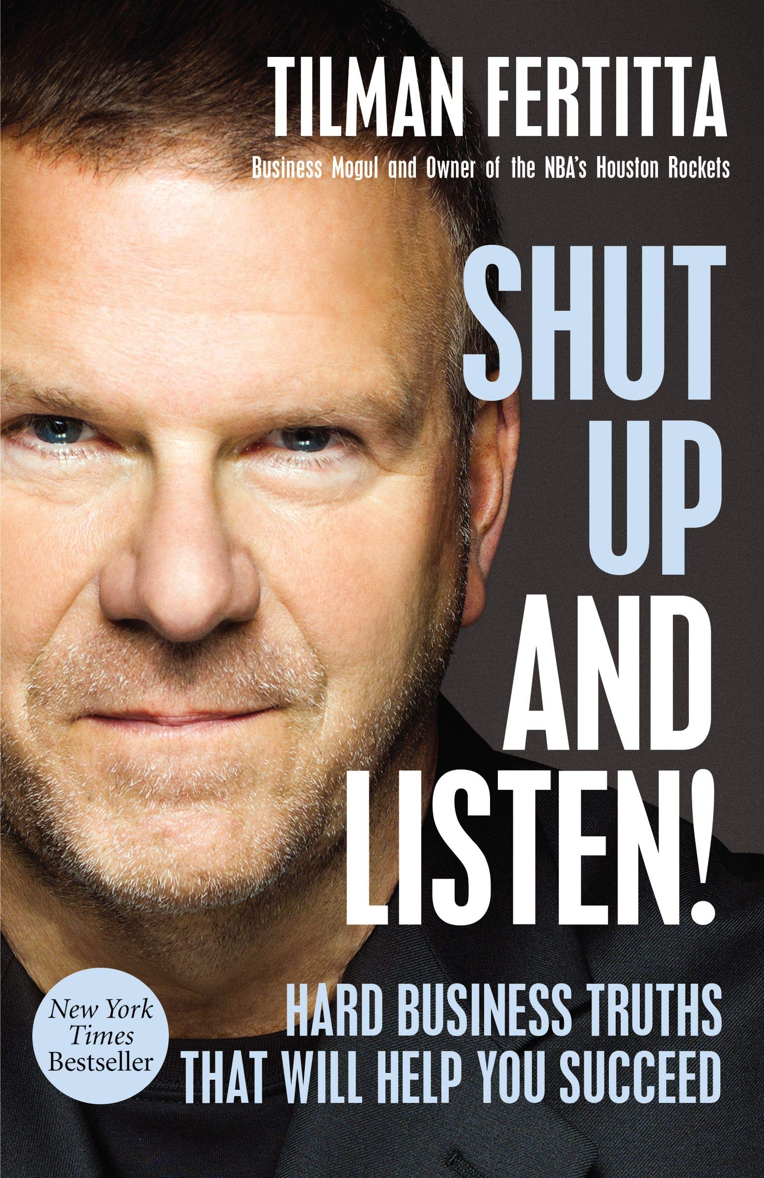 Photo of the cover of the book Shut Up and Listen