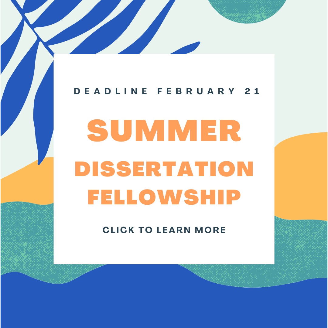 The Baylor Graduate School is pleased to invite applications for the 2022 Summer Dissertation Fellowship. Doctoral students who plan to complete their degrees by August 2023 (at latest), who are able to attend the in-person Dissertation Writing Lab (D-Lab), and who do not have any other employment for the months of June and July are invited to apply for the 2022 Summer Dissertation Fellowship. Advanced students currently writing their dissertation will be given preference. In line with Baylor’s mission to foster equity and inclusion within a Christian environment, we welcome applicants representing racial, ethnic, gender, and socio-economic diversity. At this time, applicants must be able to attend D-Lab in-person (scheduled for May 16-20) and willing to participate in a summer writing group (either in-person or virtually). Applications are due by February 21, 2022, and fellows will be announced by March 21, 2022.