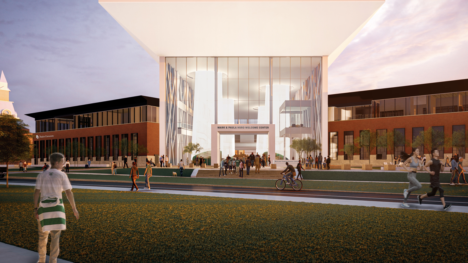 MARK AND PAULA HURD WELCOME CENTER