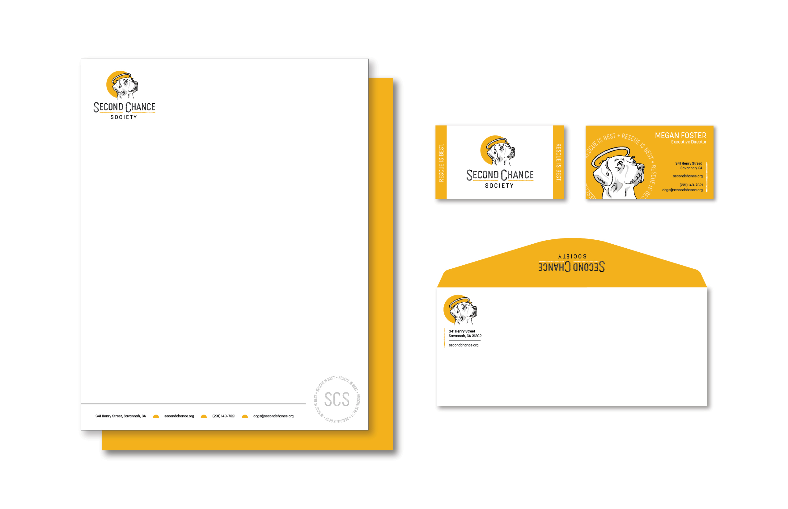 Second Chance Society Brand Identity<br>2022<br>Epson InkJet Print<br>15 x 20