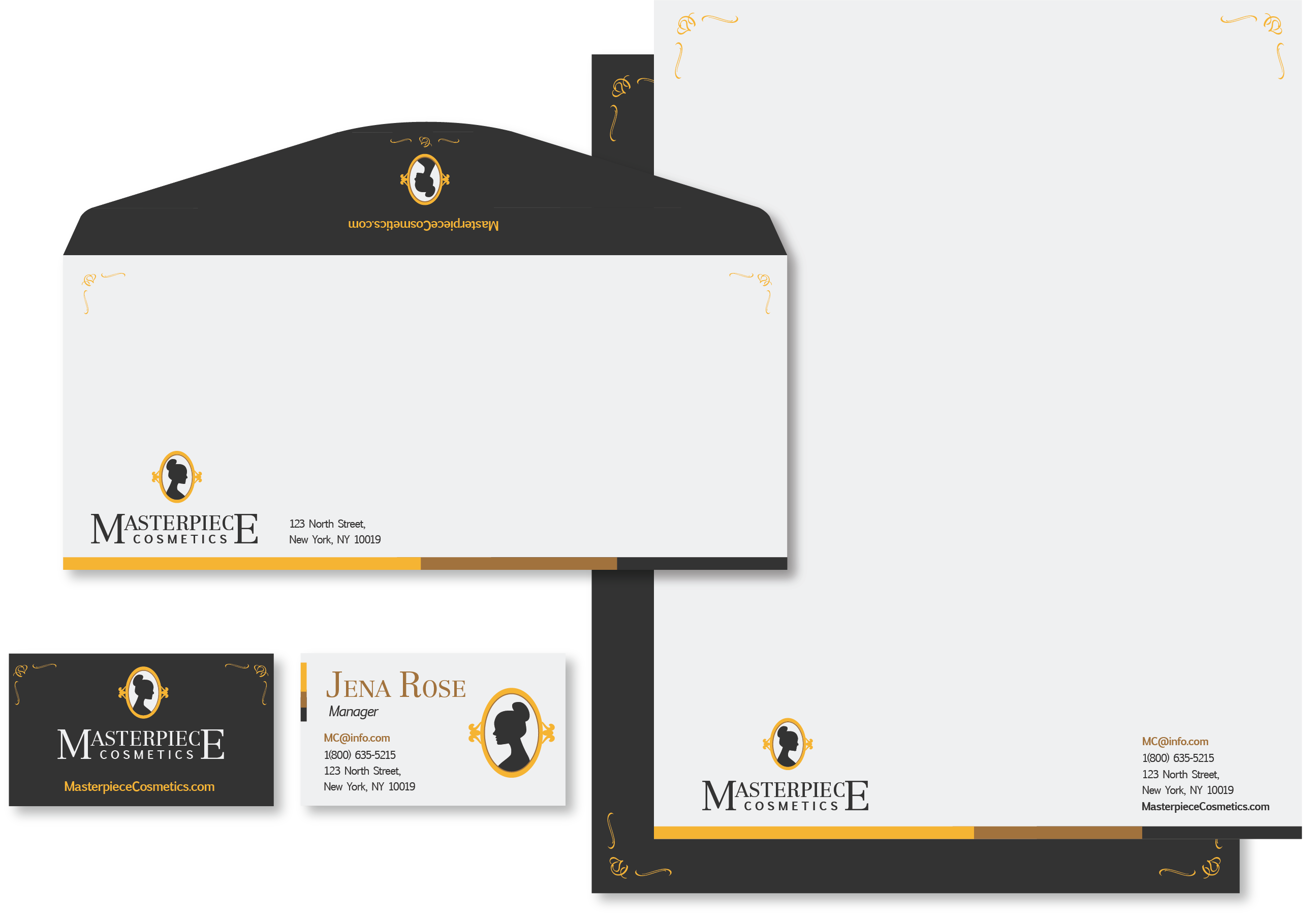 Masterpiece Cosmetics Brand Identity <br>2022<br>Epson InkJet Print<br>13 x 19