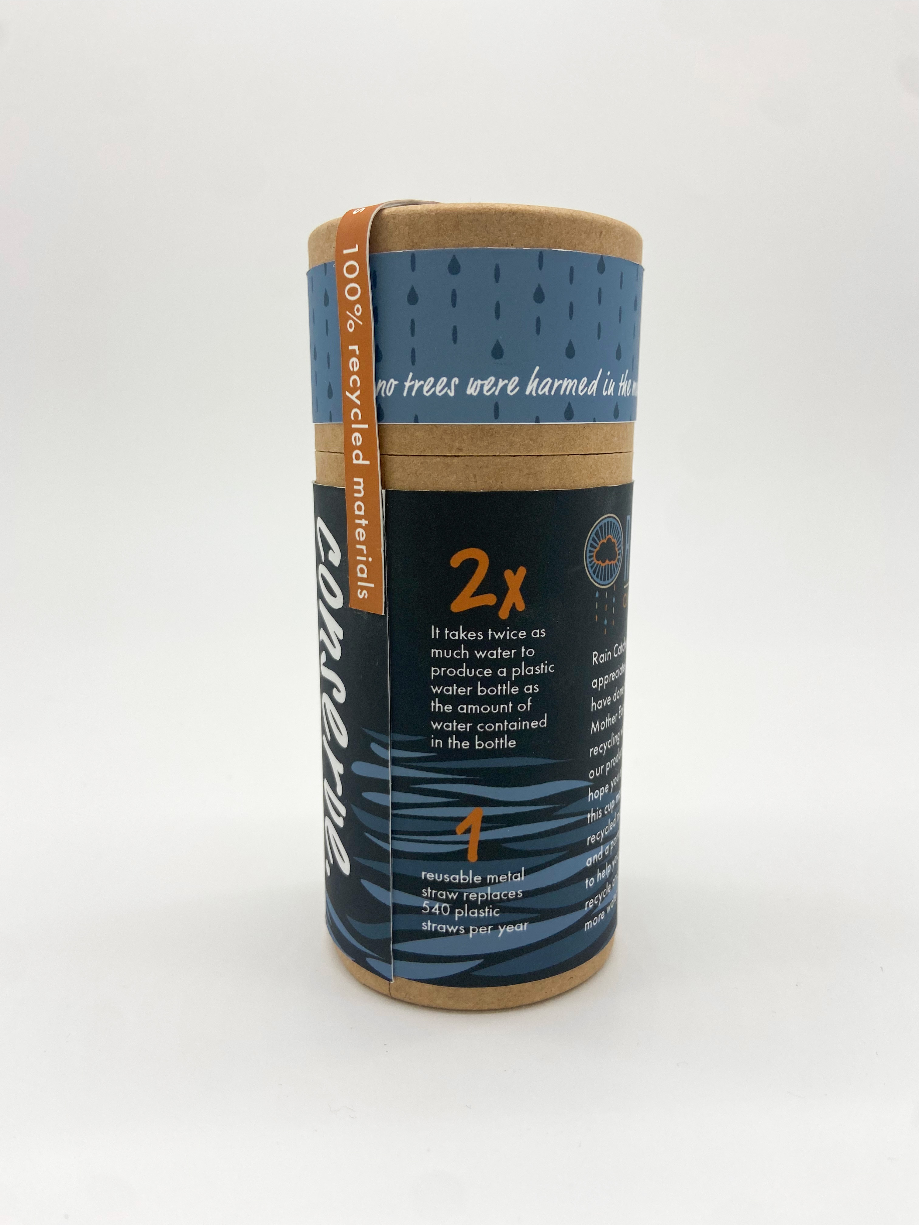 Rain Catchers Promotional Package Container<br>2022<br>Epson InkJet Print<br>2.5 x 2.5 x 5