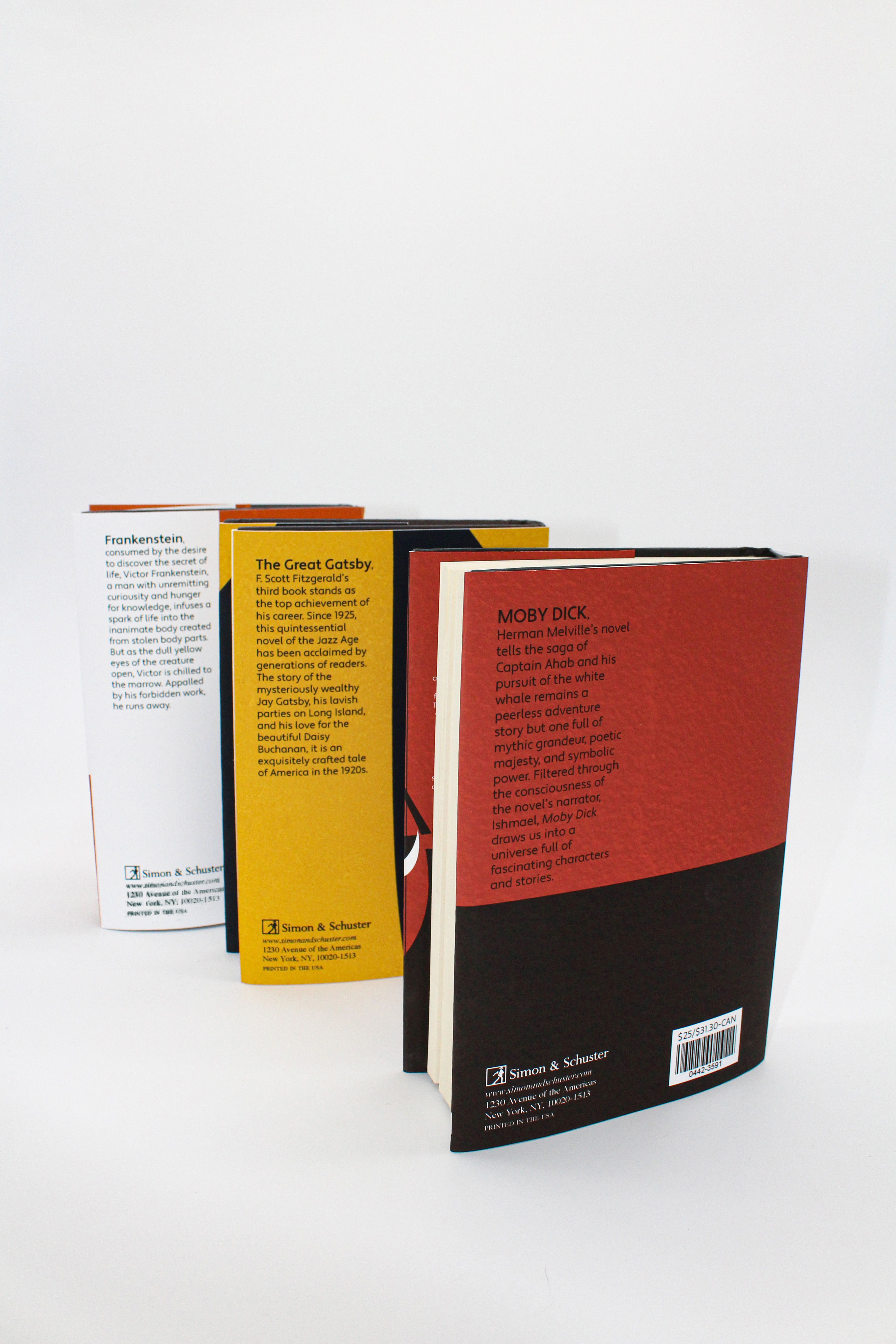 Symbol Book Jackets: Classic Collection Back<br>2022<br>Epson InkJet Print<br>6 x 1 x 8.5