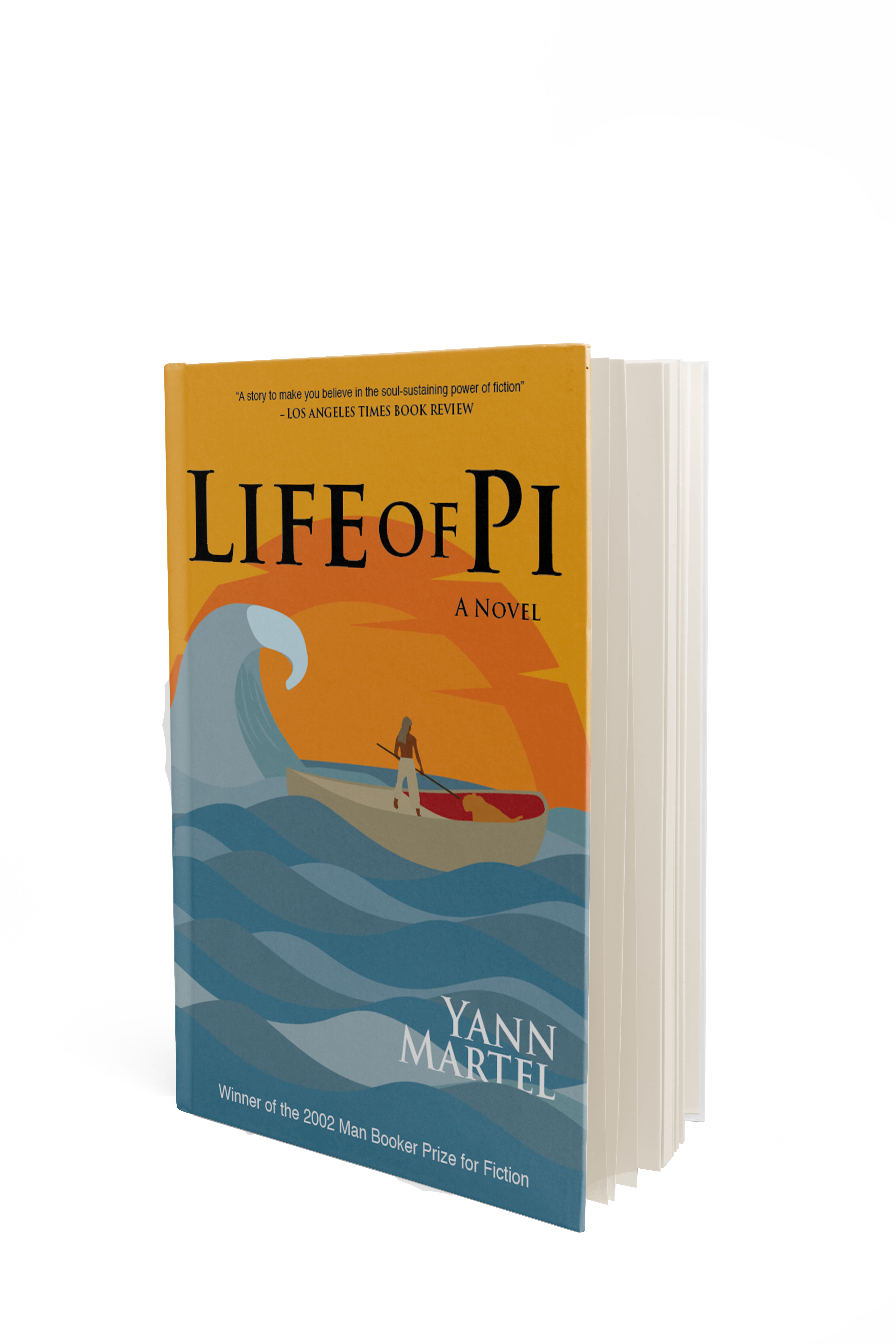 Life of Pi Book Jacket Front<br>2022<br>EPSON Inkjet Print<br>8.5 x 19.5