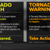 [Tornado Watch / Warning weather.gov]