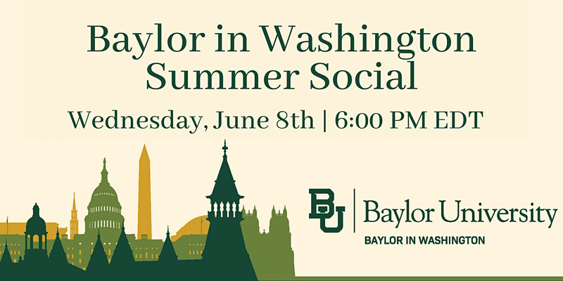 Baylor in Washington Summer Social