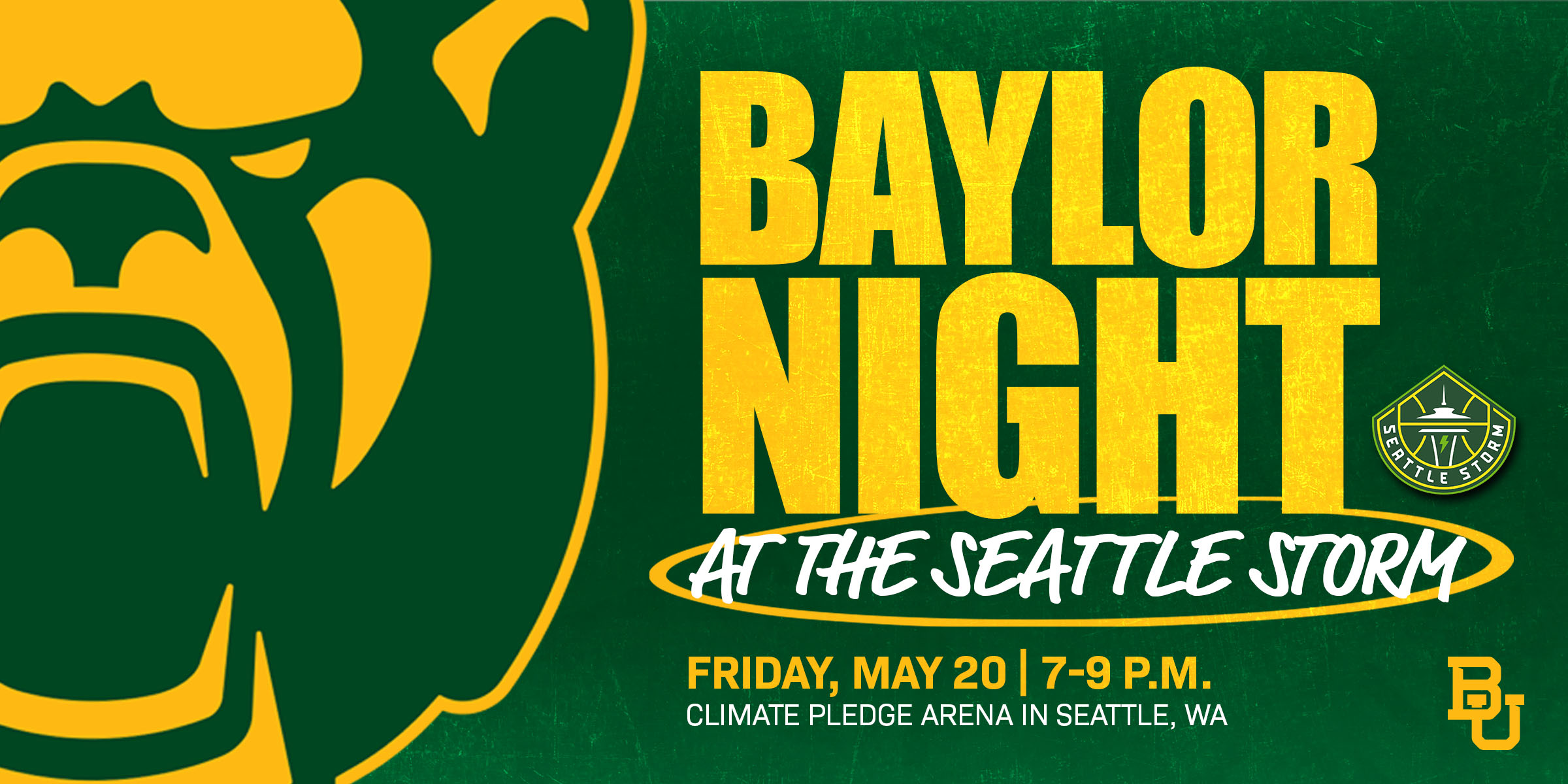 Baylor Night at the Seattle Storm